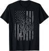 Tree Cutter American Flag Chainsaw Operator Arborist Patriot Gift Unisex T-Shirt