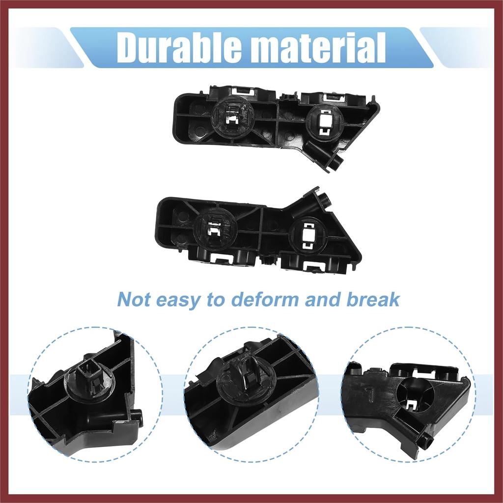 1 Pair Front Bumper Mount Support Bracket for Dodge Charger 2011-2014 57010287AC 57010286AB Left and Right Side Replace Parts
