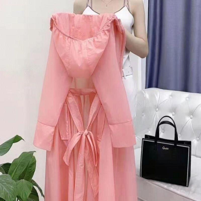 Women's 2026 Korean Style Summer Lightweight Windbreaker - Breathable, Sun-Protective Travel Jacket
