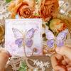 Colorful Butterflies Metal Bookmarks for Birthday Gifts Collector Souvenir Book Lovers Writers Readers Friends Students Festival Stationery Supplies