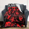 1pc Scarface-Inspired Flannel Blanket - Soft Cozy All-Season Throw for Bedroom, Sofa, Camping, Travel - Perfect Gift for Movie FansB32