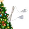 3 Meter EU/US Plug Power Extension Cable Extension Cord Wire For LED Fairy Light Holiday String Lights Christmas Garland