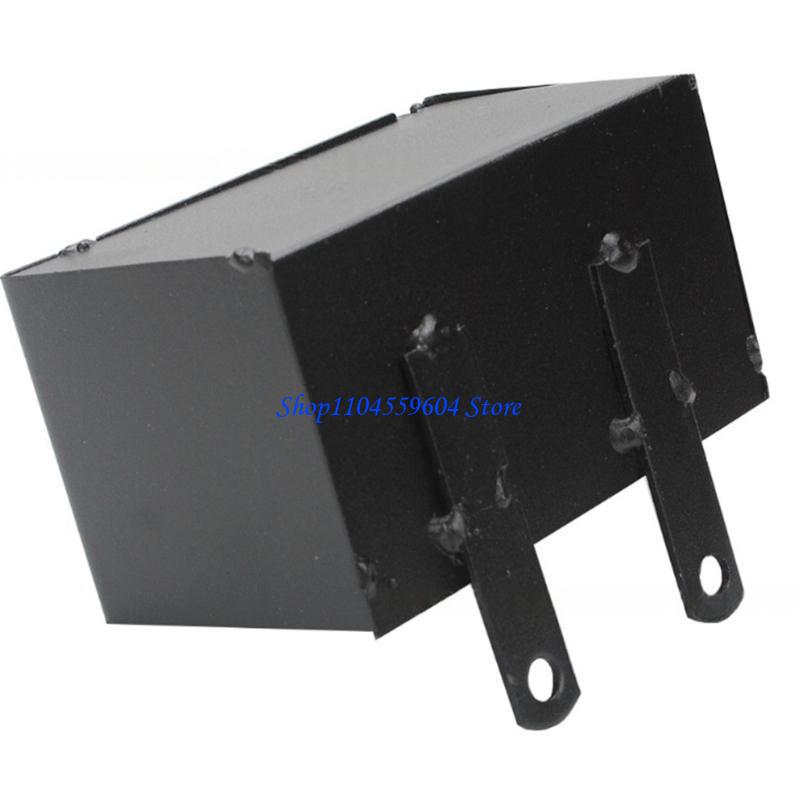 12QM High Efficiency Battery Box Small Metal Battery Tray Shockproof Motorcycle Battery Storage Box for Mini Motorcycles