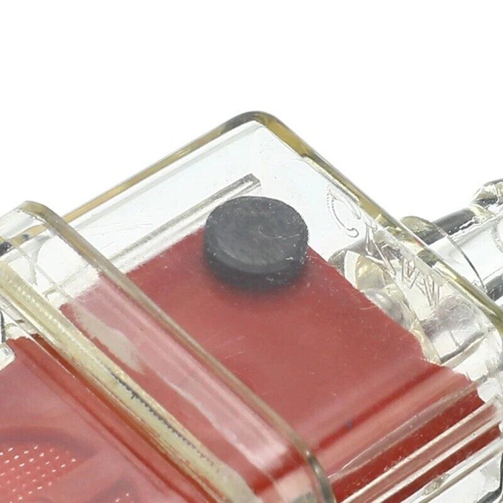 1X 6MM FUEL INLINE ATV MOTORCYCLE MAGNETIC FILTER Red Red Filter