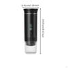 Portable Espresso Machine LED Display Handheld Transparent Chamber Coffee