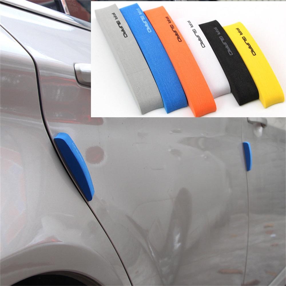 4Pcs Foam Car Door Bumper Strips EVA Anti-Collision Strip Edge Guards Car Styling Anti-Scratch Sticker Car Door Guard