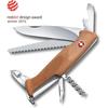 Victorinox Ranger Wood 55 Swiss Army Knife Large Locking Blade 10 Functions Outdoor Multi-Tool