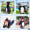 LOLANTA Kids Shark Kigurumi Loungewear for Boys and Girls, Baby Costume for Halloween, Christmas, and Winter, Perfect for Birthdays, Baby Showers, and