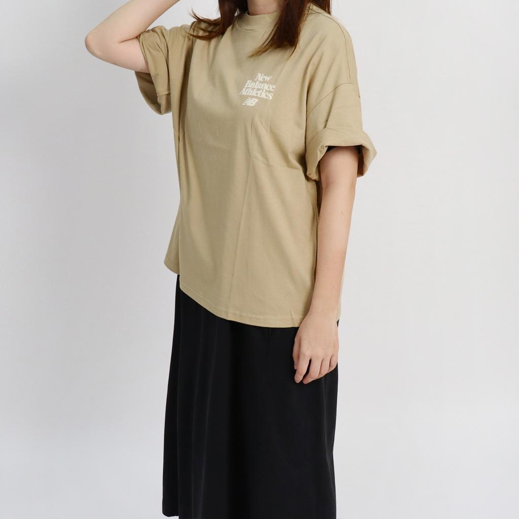 New Balance ATH 70 T Shirt Women's Beige AWT23553-INC
