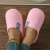 Cozy Plush Slip-On House Slippers for Women Soft Sole Warm Fuzzy Fabric Comfortable Indoor Footwear