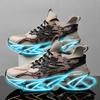 Sneakers Blade Shoes Men's Shoes Flying Weaving Painted Drop Plastic Casual Versatile Fashion Hipster Advanced Trend Shoes