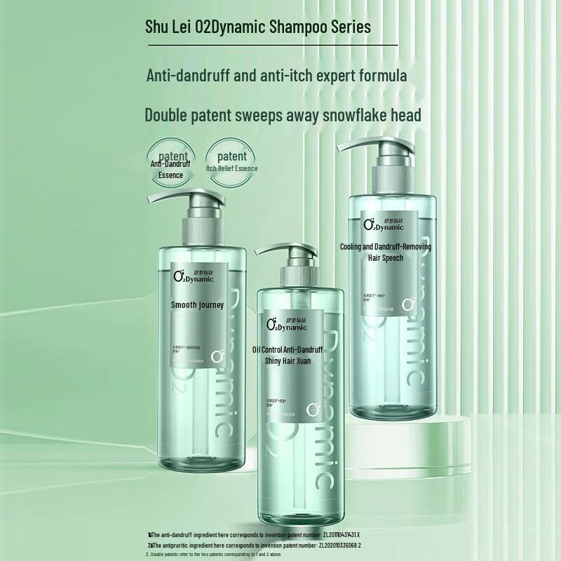 Slek Oxygen Active Anti-Dandruff Cooling Shampoo