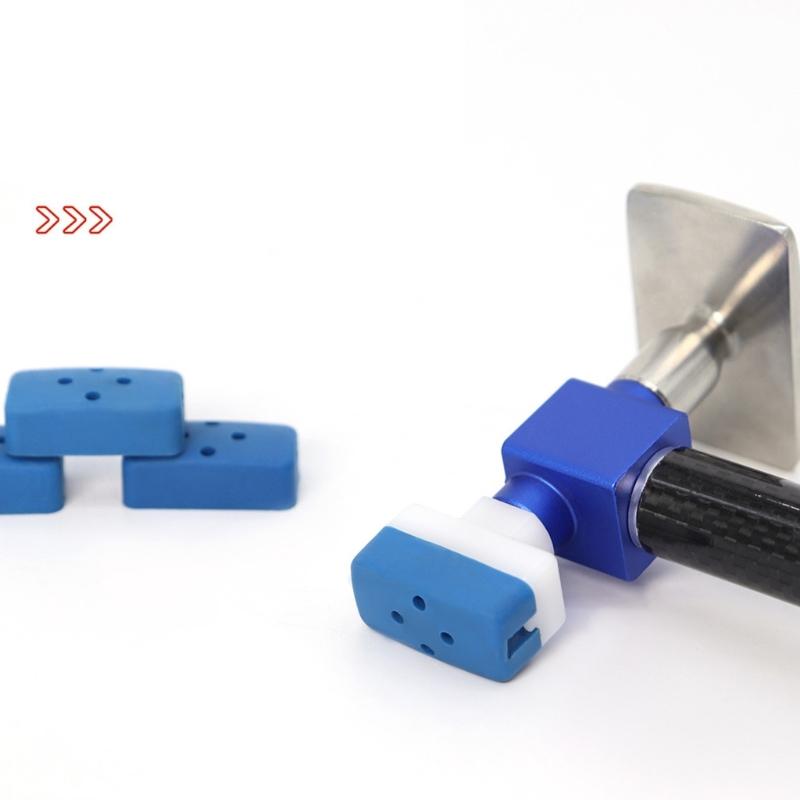 Interchangeable Leveling Hammer Tip  3 Hardness option  8mm  Thread Suitable for Dents Repair pen  Fine surfaces  Finishing