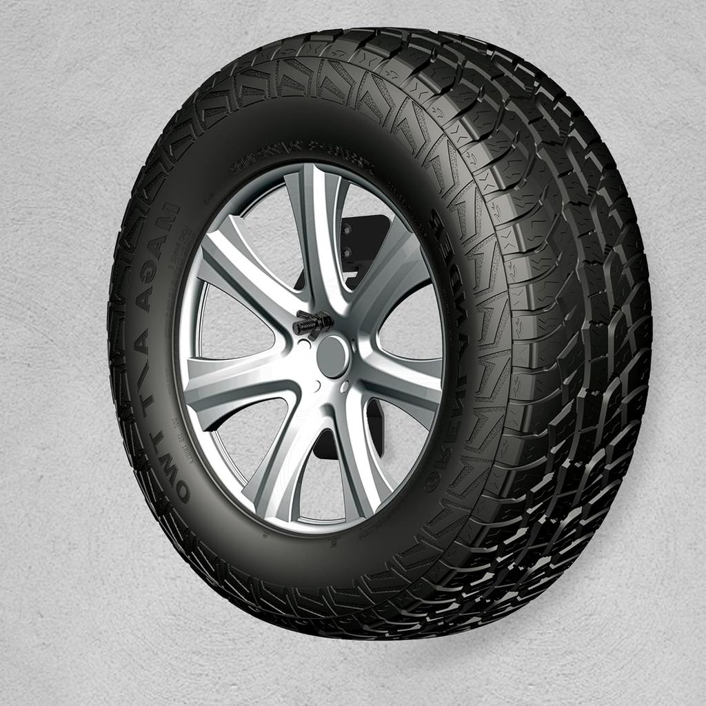 Wall Mount Spare Tire Carrier Mount For Trailer,Spare Tire Carrier Bracket For Enclosed Trailer Accessories Spare Tire Holder For Trailer, Wheel