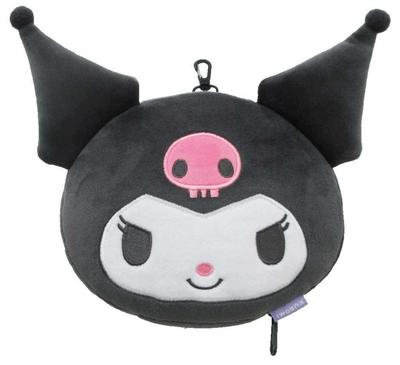 UNIC Sanrio Kuromi Eye Mask Travel Cushion W26 D11 H21 Size Approx. SR-0096KR