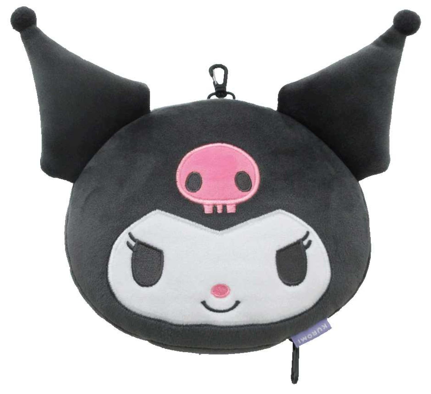 

UNIC Sanrio Kuromi Eye Mask Travel Cushion W26 D11 H21 Size Approx. SR-0096KR