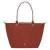 Longchamp Le Pliage Series Silver Metal Zipper Snap Closure Recycled Polyamide Canvas With Leather Dumpling Bag Tote Shoulder Bag 1899919404