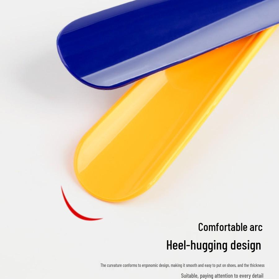 Extra Long Plastic Shoehorn - Premium Shoe Lifter with Long Handle for Easy Wear