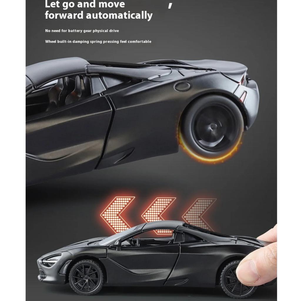 1/32 Scale McLaren 720S Supercar Alloy Car Model Diecasts & Toy Vehicles Car Toy Model Simulation Model Collection