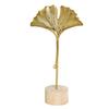 Long-lasting Color Decoration Golden Ginkgo Leaf Statue, Anti-Rust Anti-Oxidation Decorative Art Iron Anti-oxidation Treated Decor Sculpture
