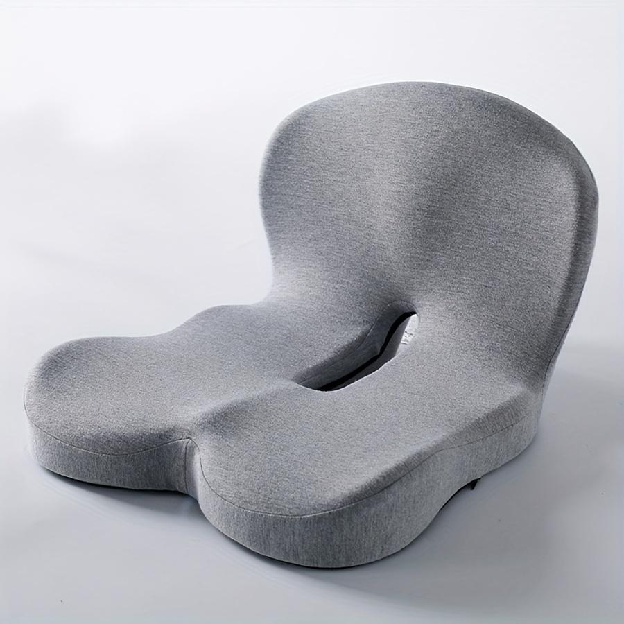 Memory Foam Traspirante, Lento Ritorno, Comodo Cuscino Monopezzo, Schienale, Cuscino Schienale Integrato, Cuscino, Cuscino per Sedia, Protezione Lombare per Auto