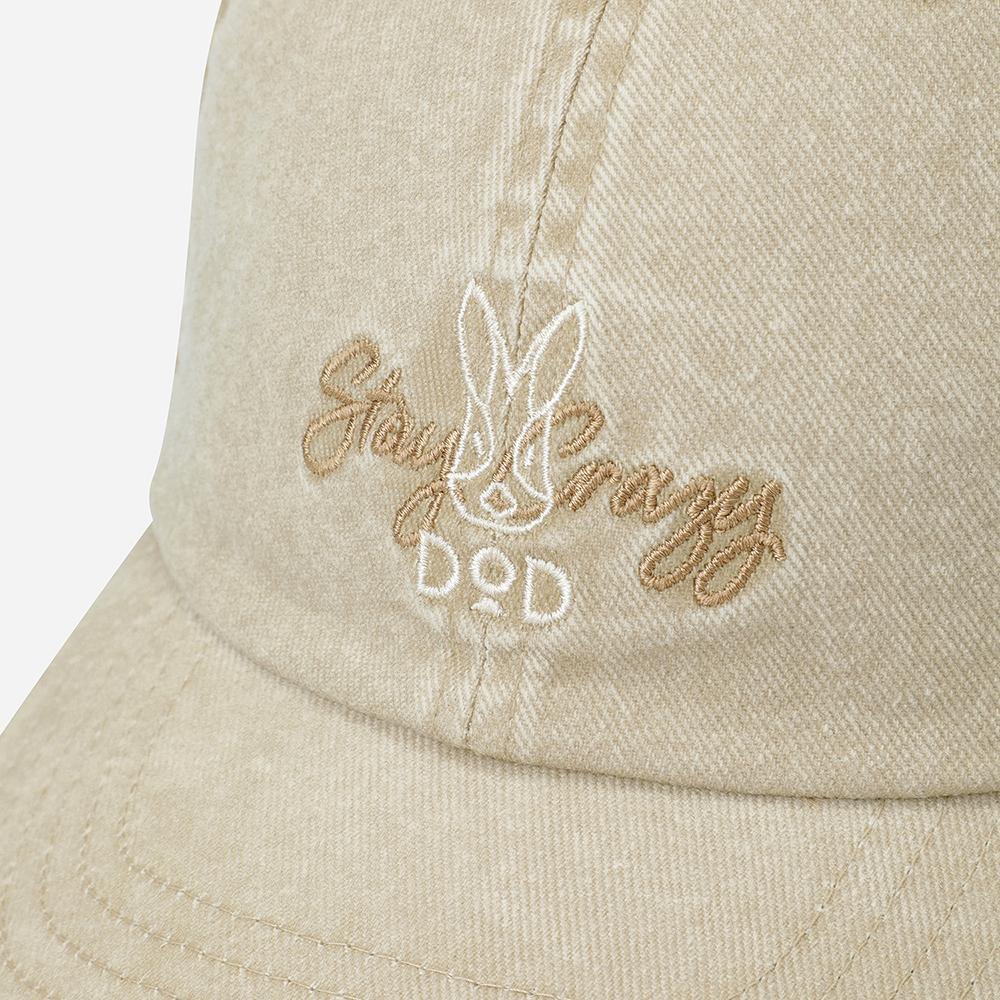 DOD Pigment Double Logo Ball Cap (Tan)