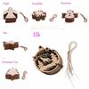 10pcs Party Supplies Gift DIY Christmas Decor Wood Tree Ornaments Pendant Decorations