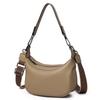 Cowhide Bag Niche Texture Women'S Summer Retro Spice Girl Armpit Bag Niche Shoulder Messenger Bag