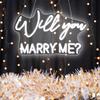 Will You Marry Me Sign, Led Neon Marry Me Light Up Letters for Proposal Wedding Party Decor Valentines Day Girlfriend Engagement Bridal Shower