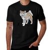 Akita Inu Japanischer Hund T-Shirt Schnelltrocknendes Leichtes Sport-T-Shirt