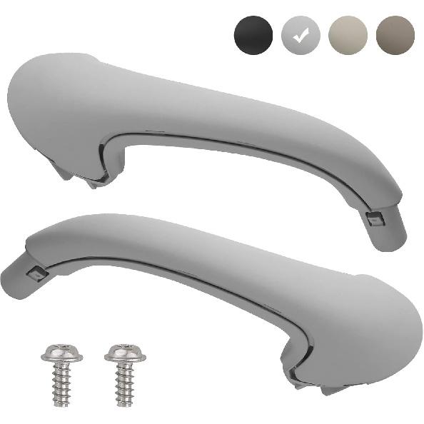 APPERFiT Interior Door Pull Handle (Gray) For Front Door Panel Driver & Passenger Side Compatible With Mercedes-Benz C-Class W203 C230 C240 C280 C320