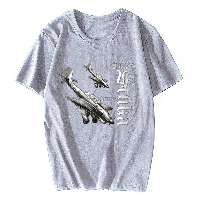 ZheXiong TEE Duitsland, Frankrijk En De Verenigde Staten Beroemde Gevechtsvliegtuigen T-Shirt Heren Katoen O-Hals T-Shirt Coole T-Shirts Harajuku Streetwear S