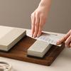 Premium Whetstone Knife Sharpening Stone 2 Side Grit 240/120 Waterstone Whetstone Knife Sharpener with Non-Slip Base