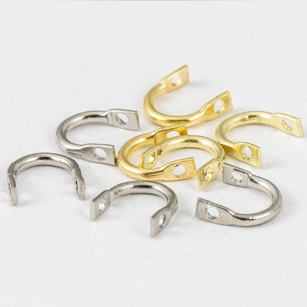 Brass Material Fishing Spinners 100pcs U-Shaped Fishing Spinners For Lure Making