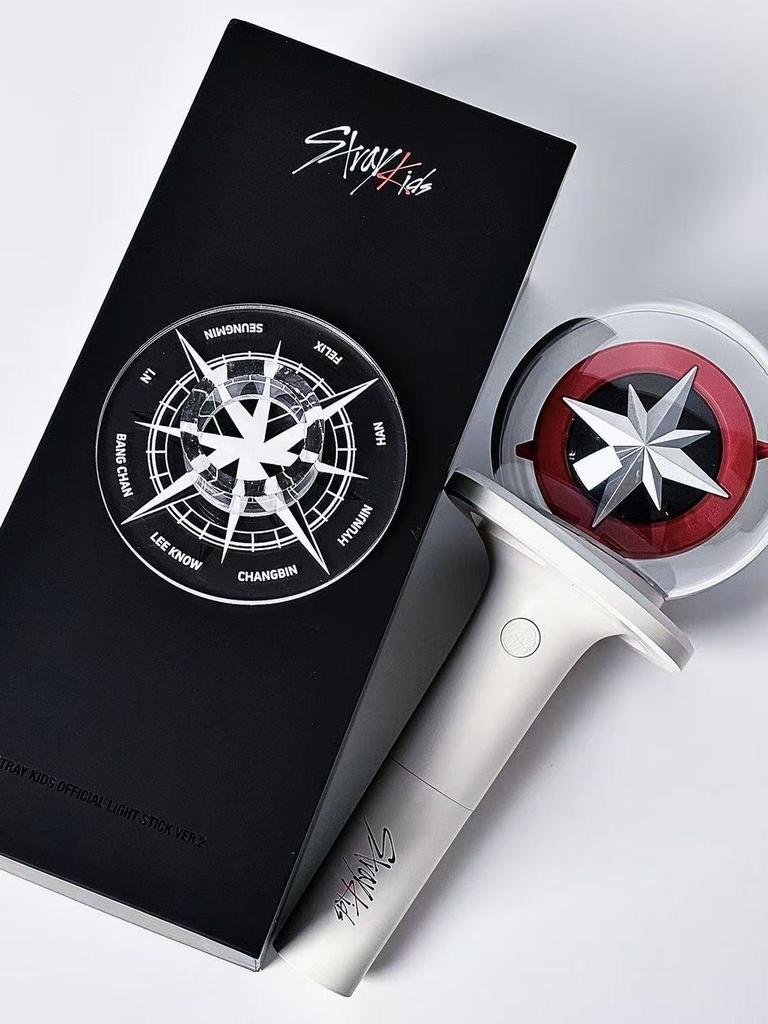 Skzoo Kpop In Stock  Nachimbong Ver.2 Compass Light Stick Concert Hand Lamp Fans Support Merch For Kids Good Gift