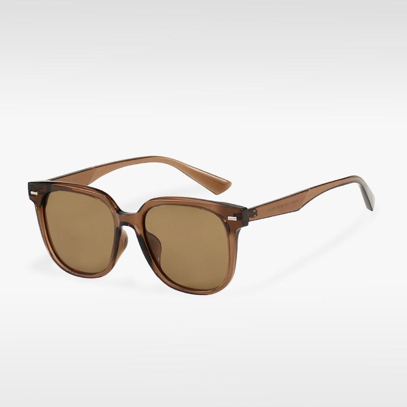 Fashionable Square Sunglasses Women s Large Frame Net Red Tiktok Same Style Uv Protection Street Snap Eyewear StyleC