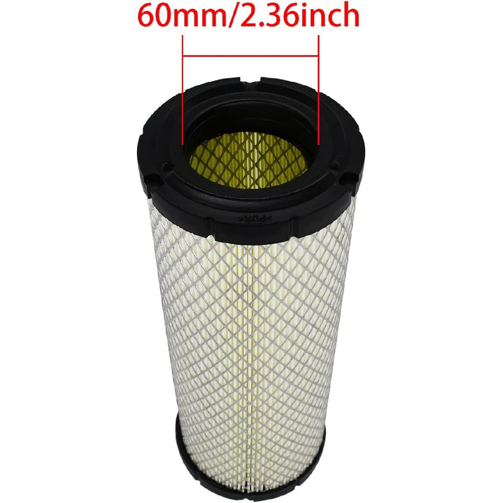 11013-7044 Outer Air Filter Compatible with Kawasaki 11013-7044 11013-7020 Kohler 25 083 01-S 2508301-S Donaldson P821575 Kubota TA040-93230