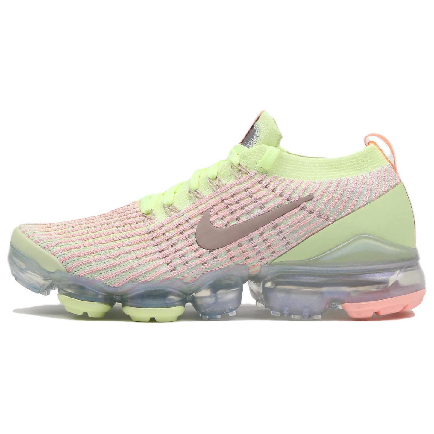 

Nike Air VaporMax Flyknit 3 Barely Volt Pink Tint Women s AJ6910-700 36