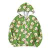 Children Girls And Boys Fashion Jacket Casual Printed Long-sleeved Hooded Cardigan Sweatshirts