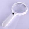 Handheld Magnifying Glass 120Mm Large Diameter Reading 14 Led Light Comfortable Handle Design