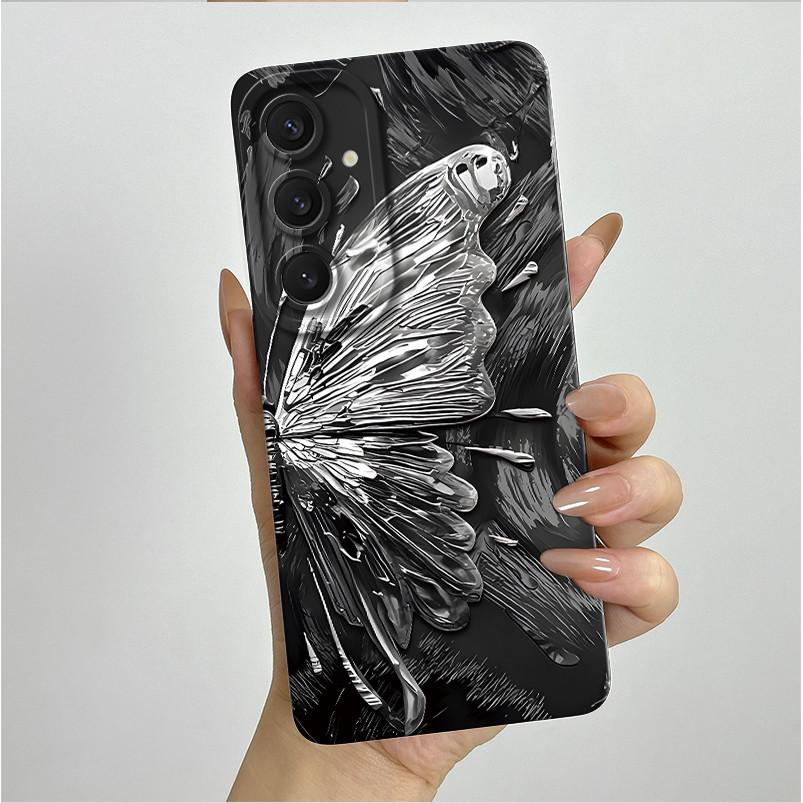 Pretty Butterfly Flower Case For Samsung Galaxy A16 5G Phone Cover Protection Case For Samsung A16 A26 A36 A56 GalaxyA16 Covers