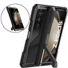 Funda Súper Blindada para Samsung Galaxy Z Fold 8 7 6 5 Resistente Silicona +Aleación de Aluminio Cobertura Completa con Soporte Plegable Antigolpes Coque
