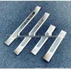 Compatible Exterior Pedal Sill Strips for Toyota 2020 Harrier Hai Liya Venza Vesa Silver