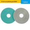 Multi-Size Diamond Water Polishing Pad (5" To 14") for Granite - Fits Angle Grinders