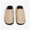 Subu Beige  Sb 73  Dun Borstad Vadderad Tofflor