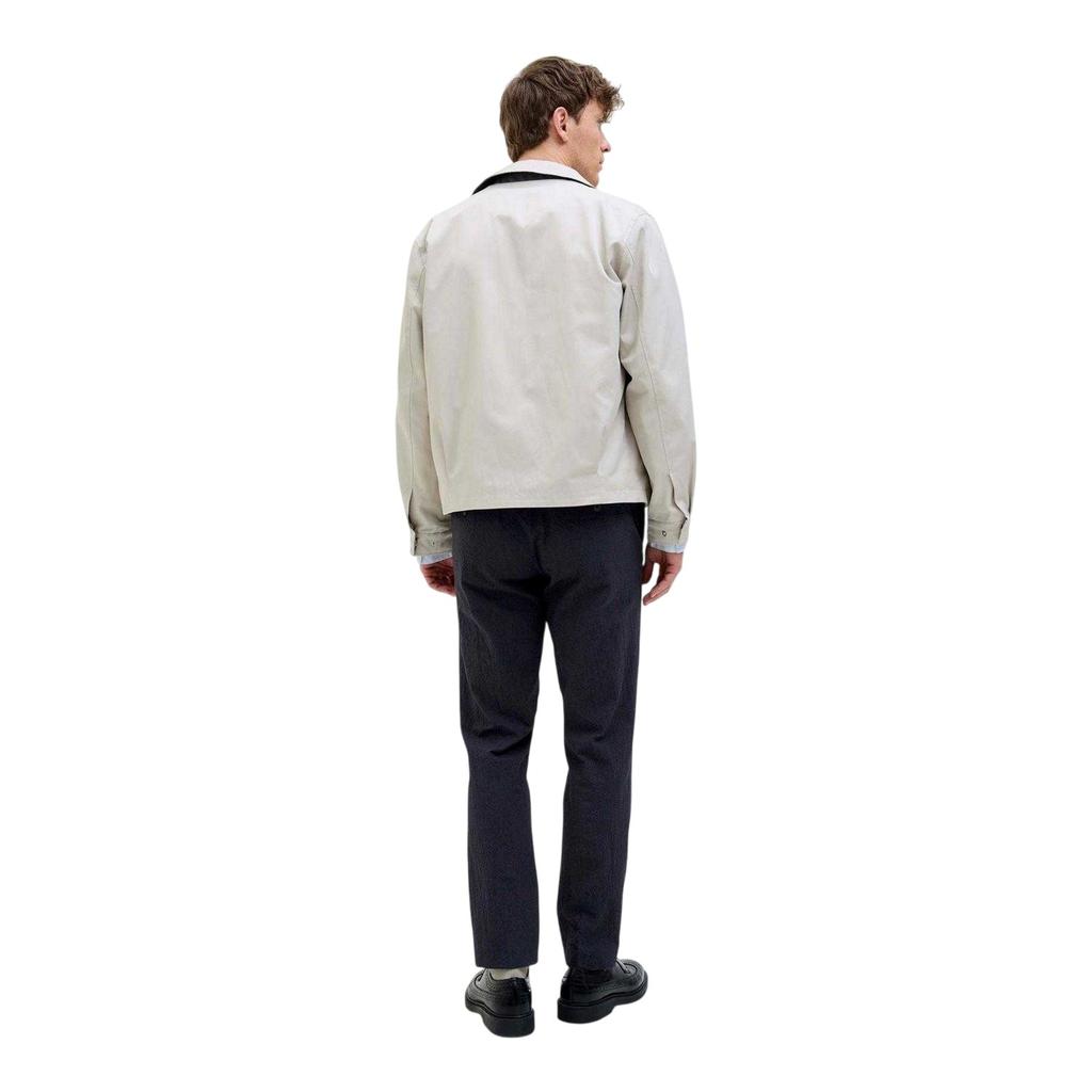 Jack And Jones Mens Seersucker Straight Leg Cargo Trousers