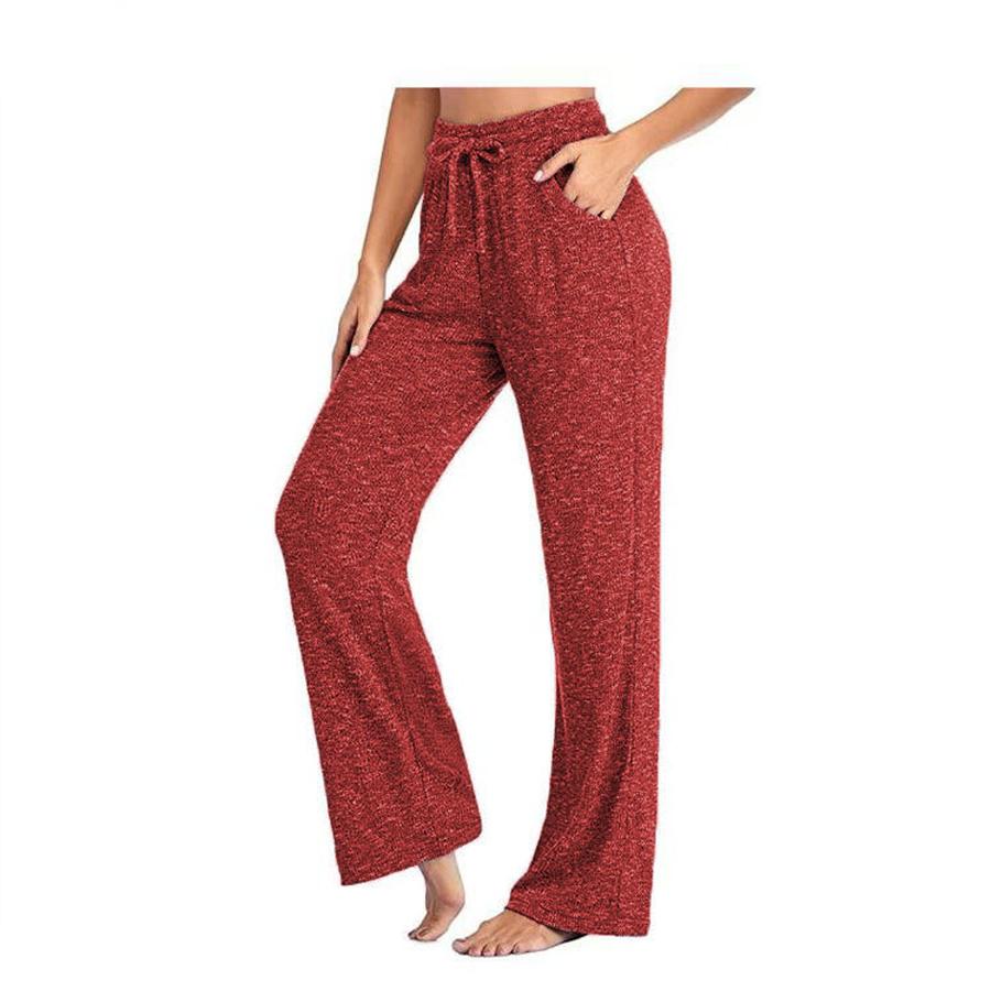 Leisure Pants Yoga Pants Quick-Dry Long Pants Women Wide Leg Pants