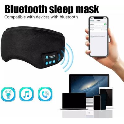 Fone Bluetooth Kulaklık Spor Uyku Bandı Elastik kablosuz kulaklıklar Müzik Göz Maskesi Kablosuz Bluetooth Kulaklık Kafa Bandı