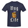 Unisex Chicken Nugget T Shirt Funny Meme Nug Life T Shirt Streetwear Big Size Cotton Crewneck Custom Sleeve Tshirt