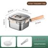 ZISIZ Portable Stainless Steel Outdoor Fryer Set